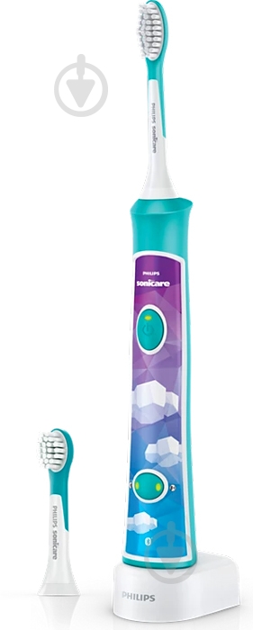 Набір електричних зубних щіток Philips Series 9000 Sonicare HX9914/69 Diamond Clean + HX6322/04 For Kids - фото 6