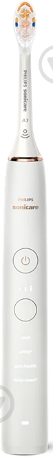 Набір електричних зубних щіток Philips Series 9000 Sonicare HX9914/69 Diamond Clean + HX6322/04 For Kids - фото 3