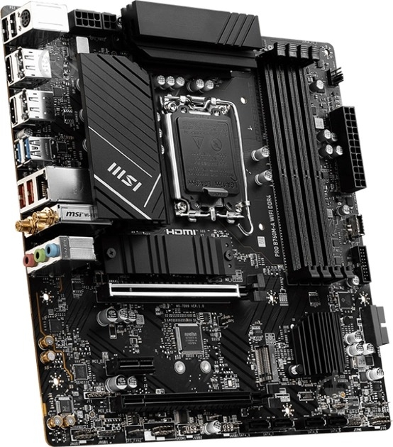 Материнская плата MSI 911-7D99-001 (Socket 1700, Intel B760, micro ATX) - фото 3