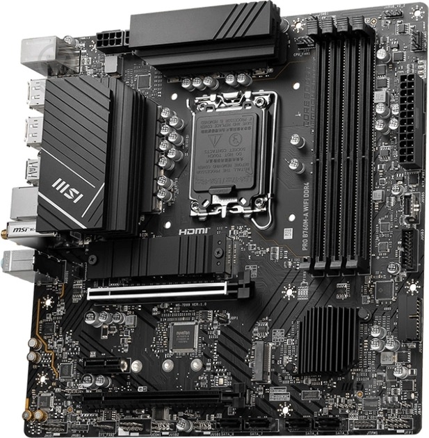 Материнская плата MSI 911-7D99-001 (Socket 1700, Intel B760, micro ATX) - фото 2