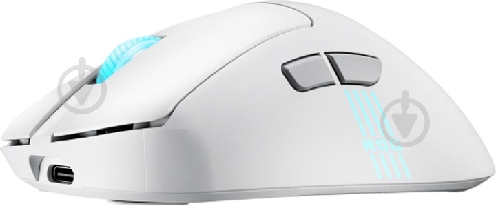 Мышь Asus ROG Keris II Origin Wireless/Bluetooth/USB white (90MP04A0-BMUA10) - фото 9