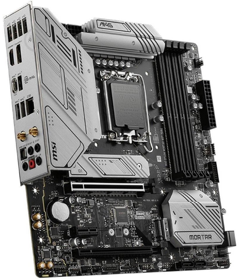 Материнская плата MSI 911-7E01-008 (Socket 1700, Intel B760, micro ATX) - фото 3 Материнская плата MSI 911-7E01-008 (Socket 1700, Intel B760, micro ATX) - фото 3