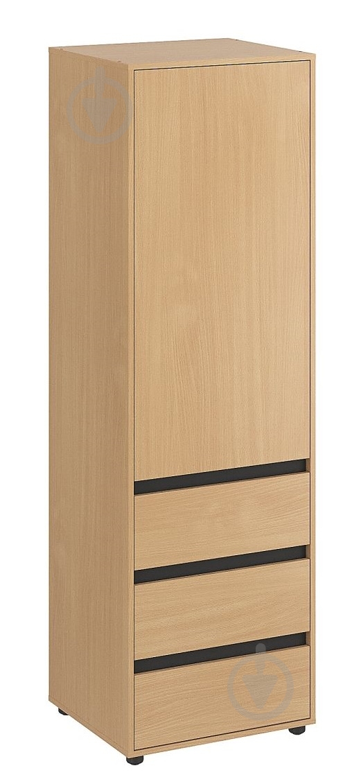 Шкаф Компанит 25 1950х600х534 мм бук / бук - фото 1