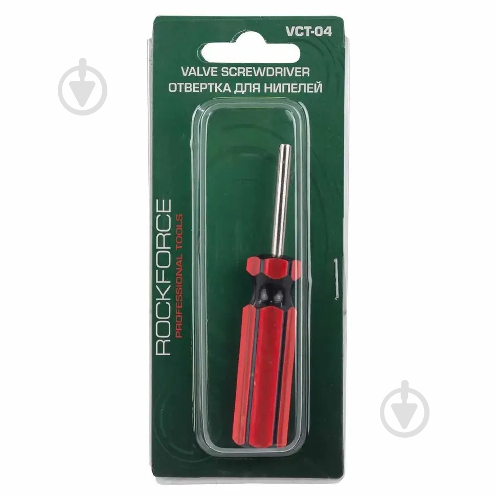 Отвертка ROCKFORCE для нипелей (L-100мм) в блистере RF-VCT-04 - фото 1 Отвертка ROCKFORCE для нипелей (L-100мм) в блистере RF-VCT-04 - фото 1