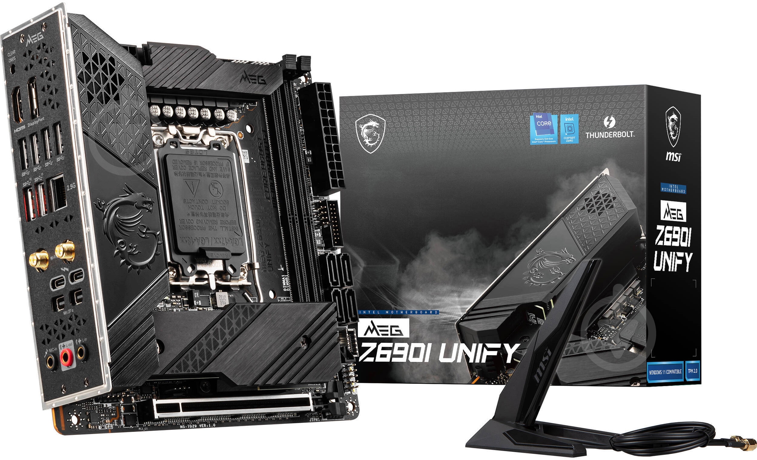 Материнська плата MSI 911-7D29-003 (Socket 1700, Intel Z690, mini ITX) - фото 7