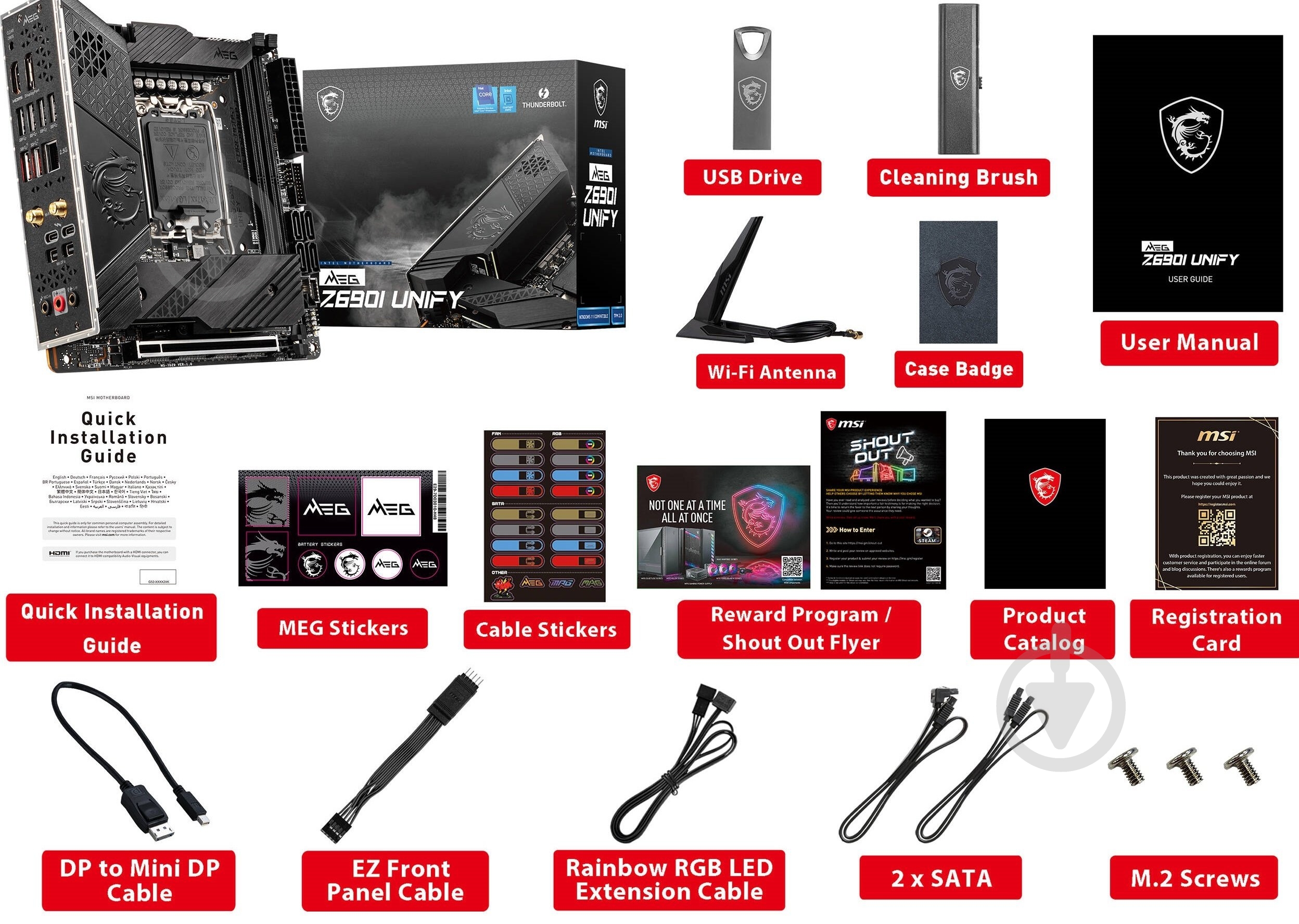Материнська плата MSI 911-7D29-003 (Socket 1700, Intel Z690, mini ITX) - фото 8
