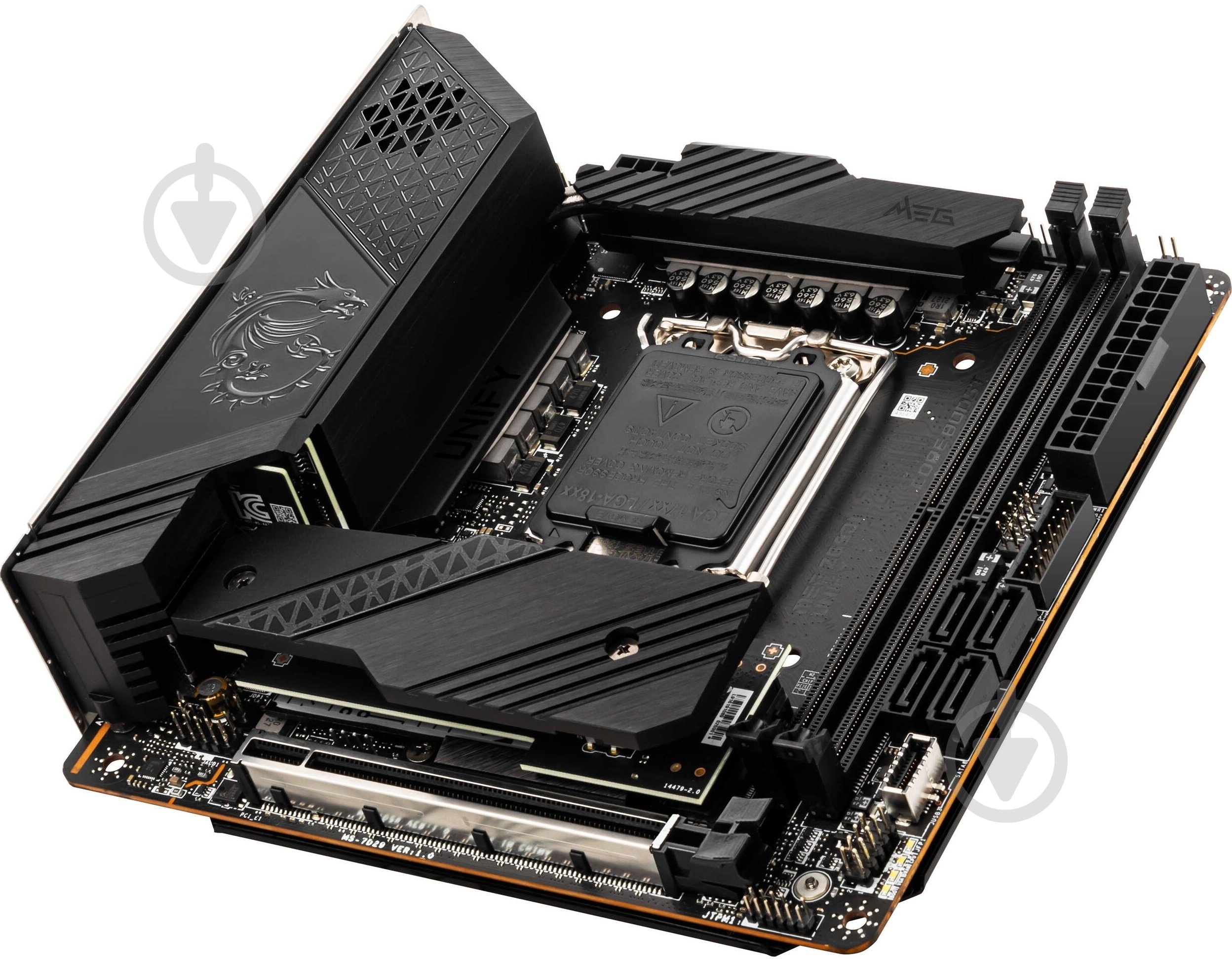 Материнська плата MSI 911-7D29-003 (Socket 1700, Intel Z690, mini ITX) - фото 4