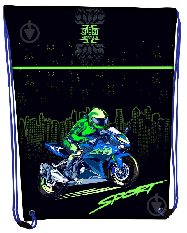 Сумка для обуви CLASS Motobike 46x33 см 2129C - фото 1