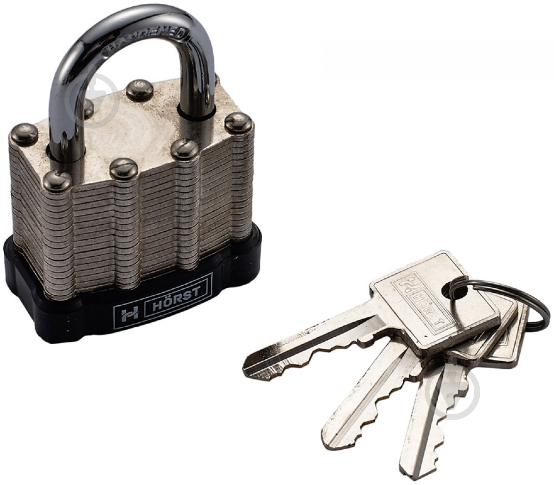 Замок навесной MVM HR-LS-30E открытый (амбарный) - фото 3 Замок навесной MVM HR-LS-30E открытый (амбарный) - фото 3