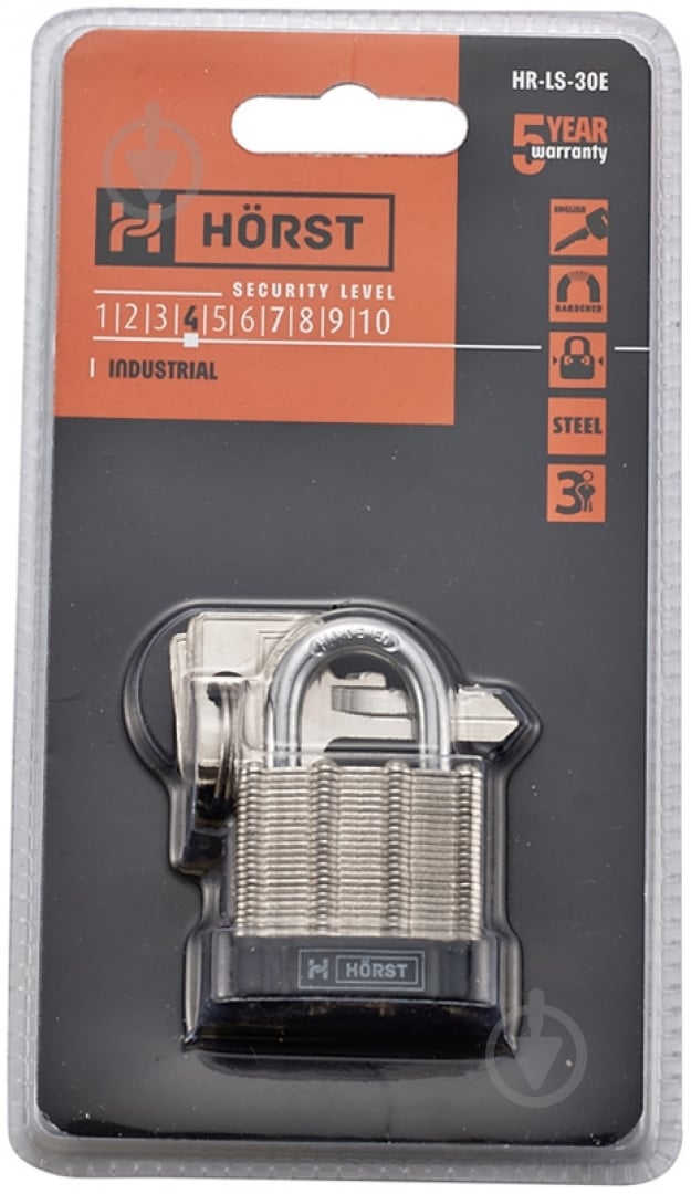 Замок навесной MVM HR-LS-30E открытый (амбарный) - фото 4 Замок навесной MVM HR-LS-30E открытый (амбарный) - фото 4