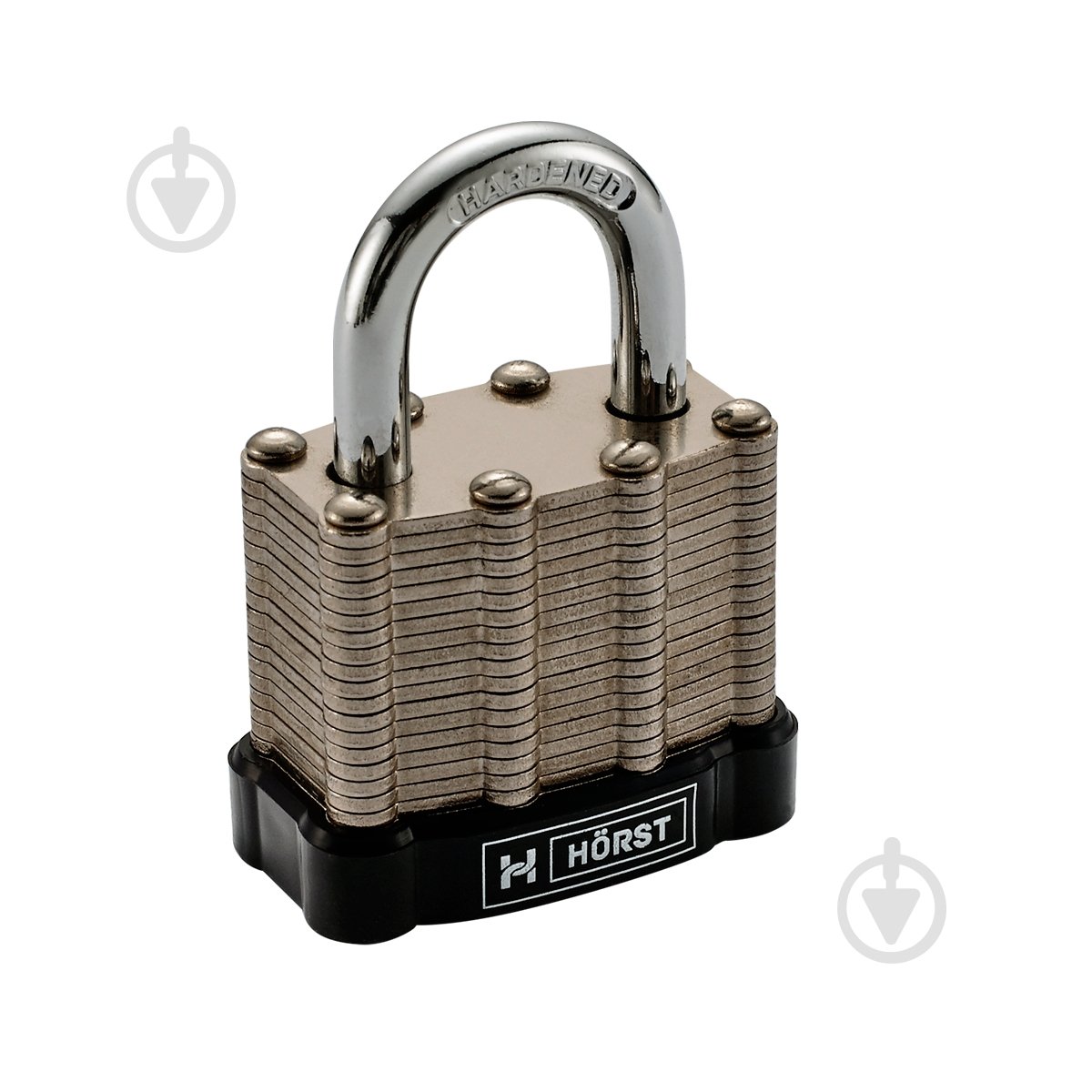 Замок навесной MVM HR-LS-30E открытый (амбарный) - фото 1