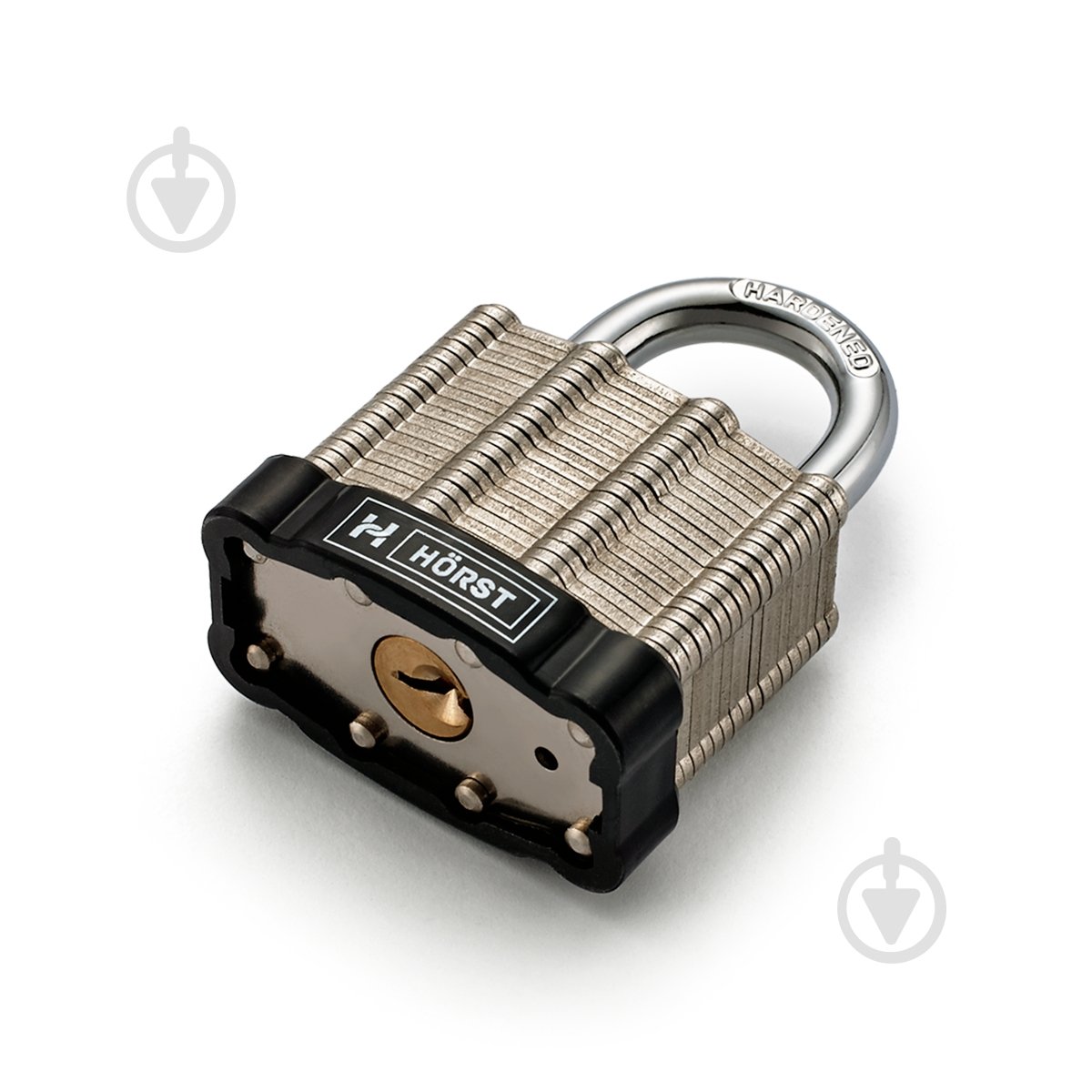 Замок навесной MVM HR-LS-30E открытый (амбарный) - фото 2