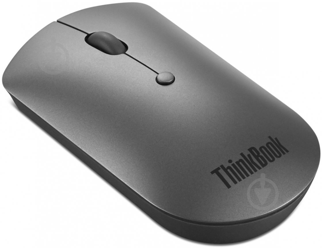 Мышь Lenovo ThinkBook Silent (4Y50X88824) grey (4Y50X88824) - фото 2
