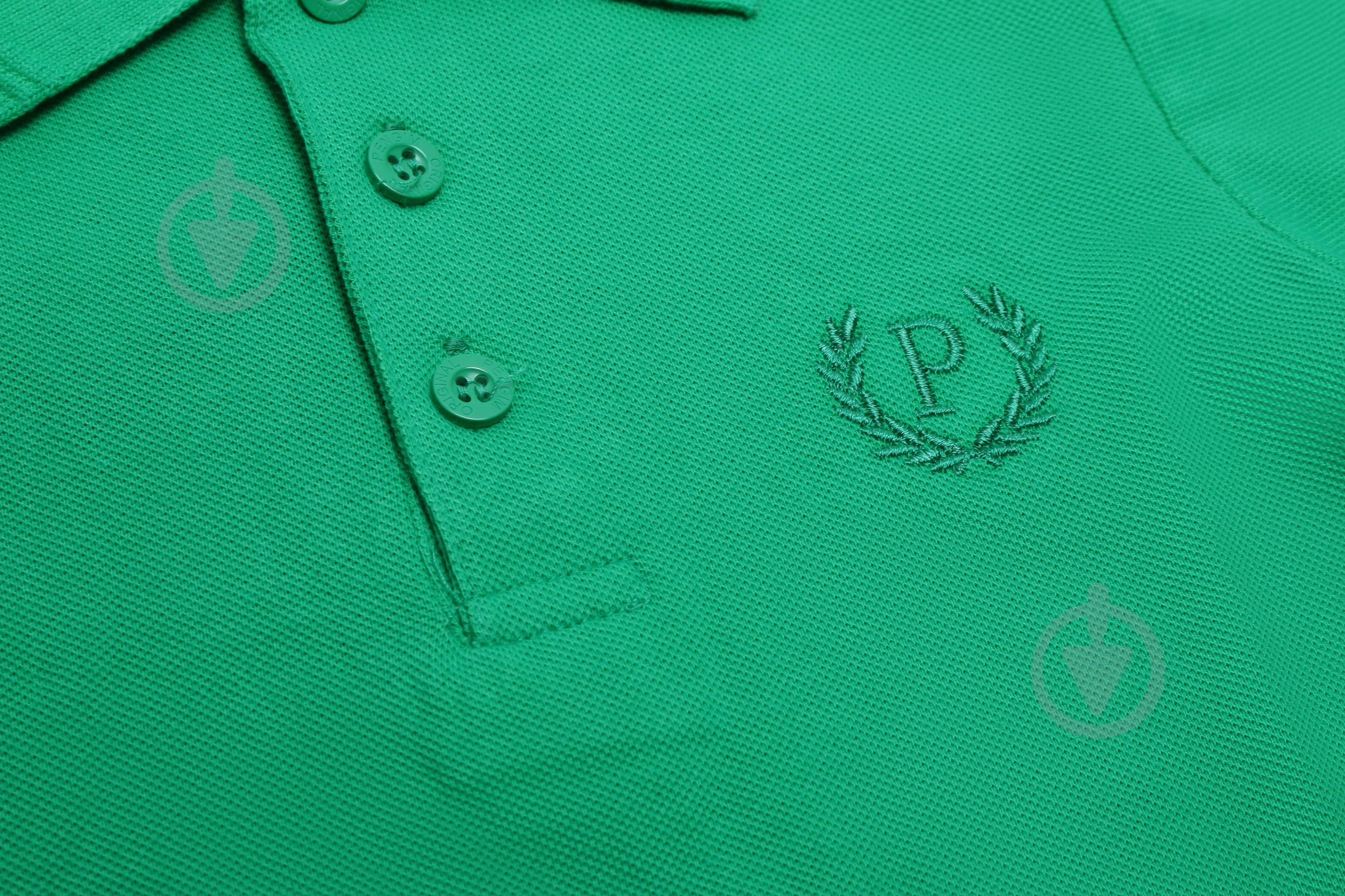 Поло р.122 зелений - фото 3