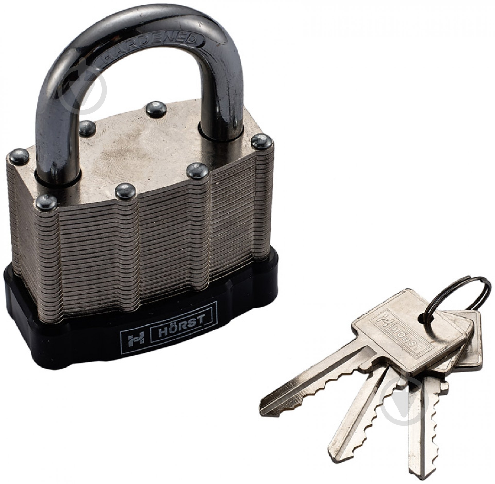 Замок навесной MVM HR-LS-65E открытый (амбарный) - фото 3 Замок навесной MVM HR-LS-65E открытый (амбарный) - фото 3