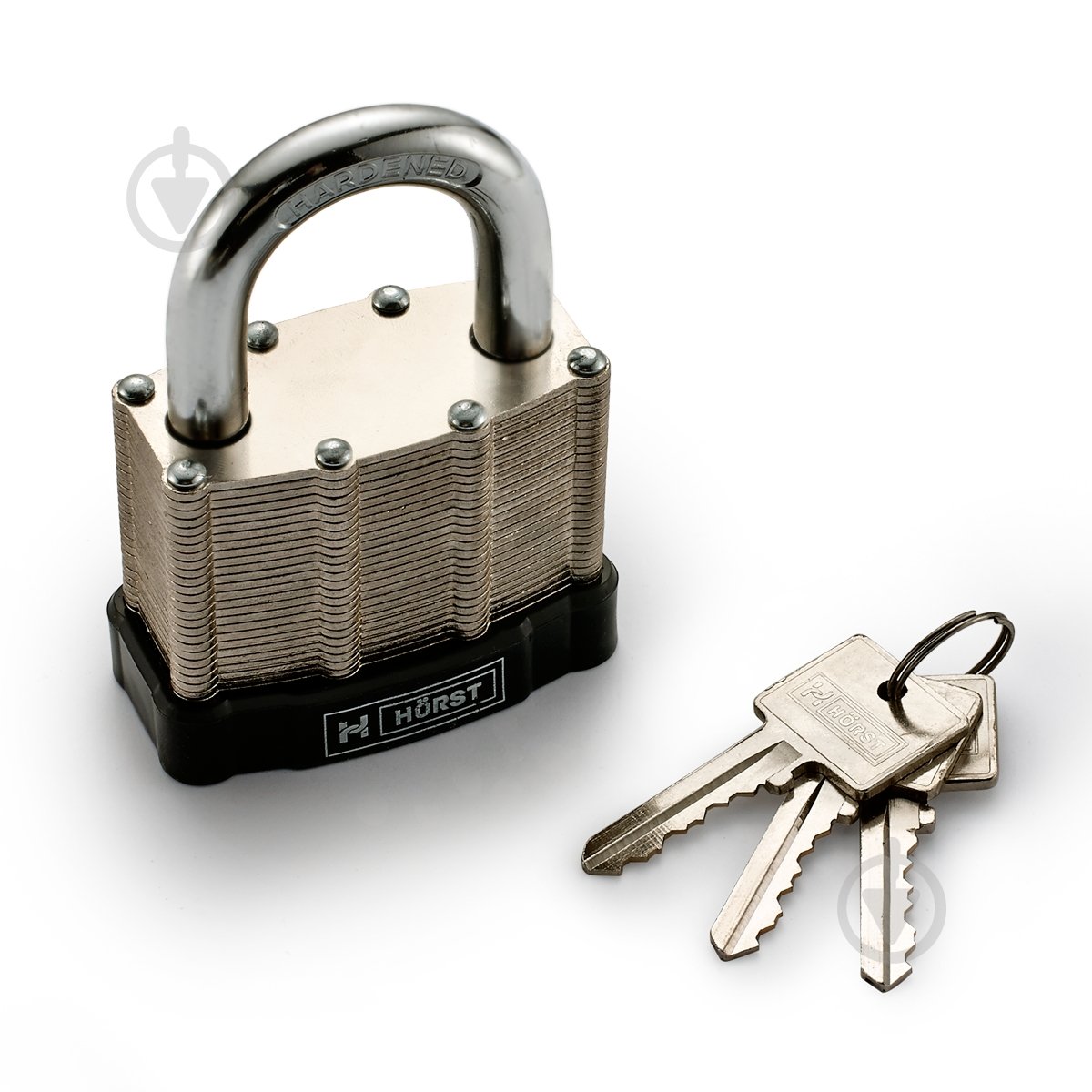 Замок навесной MVM HR-LS-65E открытый (амбарный) - фото 3