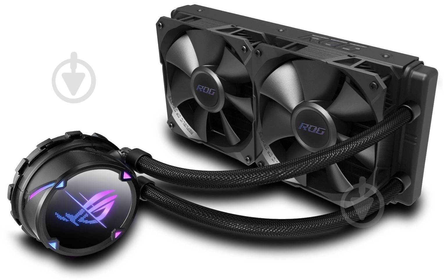 Система водяного охолодження Asus ROG STRIX LC II 240 - фото 1 Система водяного охолодження Asus ROG STRIX LC II 240 - фото 1