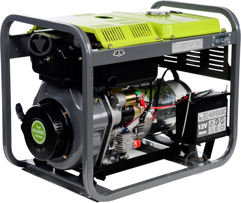 Генератор дизельный Konner&Sohnen 6 кВт / 6,5 кВт 380 В BASIC KS 8000 DE-3 - фото 4 Генератор дизельный Konner&Sohnen 6 кВт / 6,5 кВт 380 В BASIC KS 8000 DE-3 - фото 4