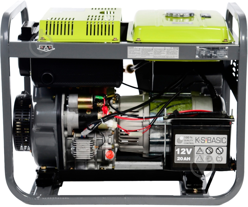 Генератор дизельный Konner&Sohnen 6 кВт / 6,5 кВт 380 В BASIC KS 8000 DE-3 - фото 6 Генератор дизельный Konner&Sohnen 6 кВт / 6,5 кВт 380 В BASIC KS 8000 DE-3 - фото 6