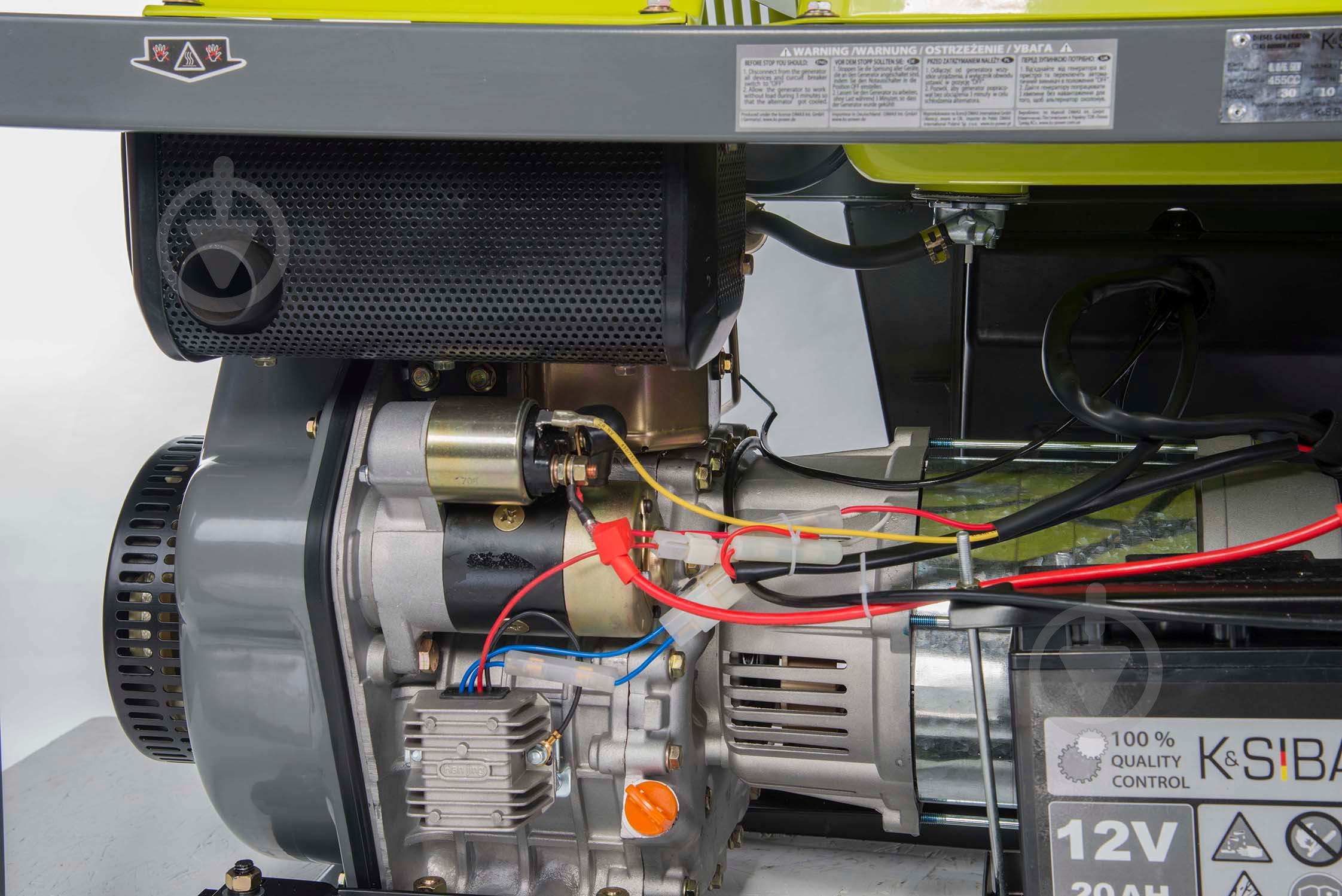 Генератор дизельный Konner&Sohnen 6 кВт / 6,5 кВт 380 В BASIC KS 8000 DE-3 - фото 8 Генератор дизельный Konner&Sohnen 6 кВт / 6,5 кВт 380 В BASIC KS 8000 DE-3 - фото 8
