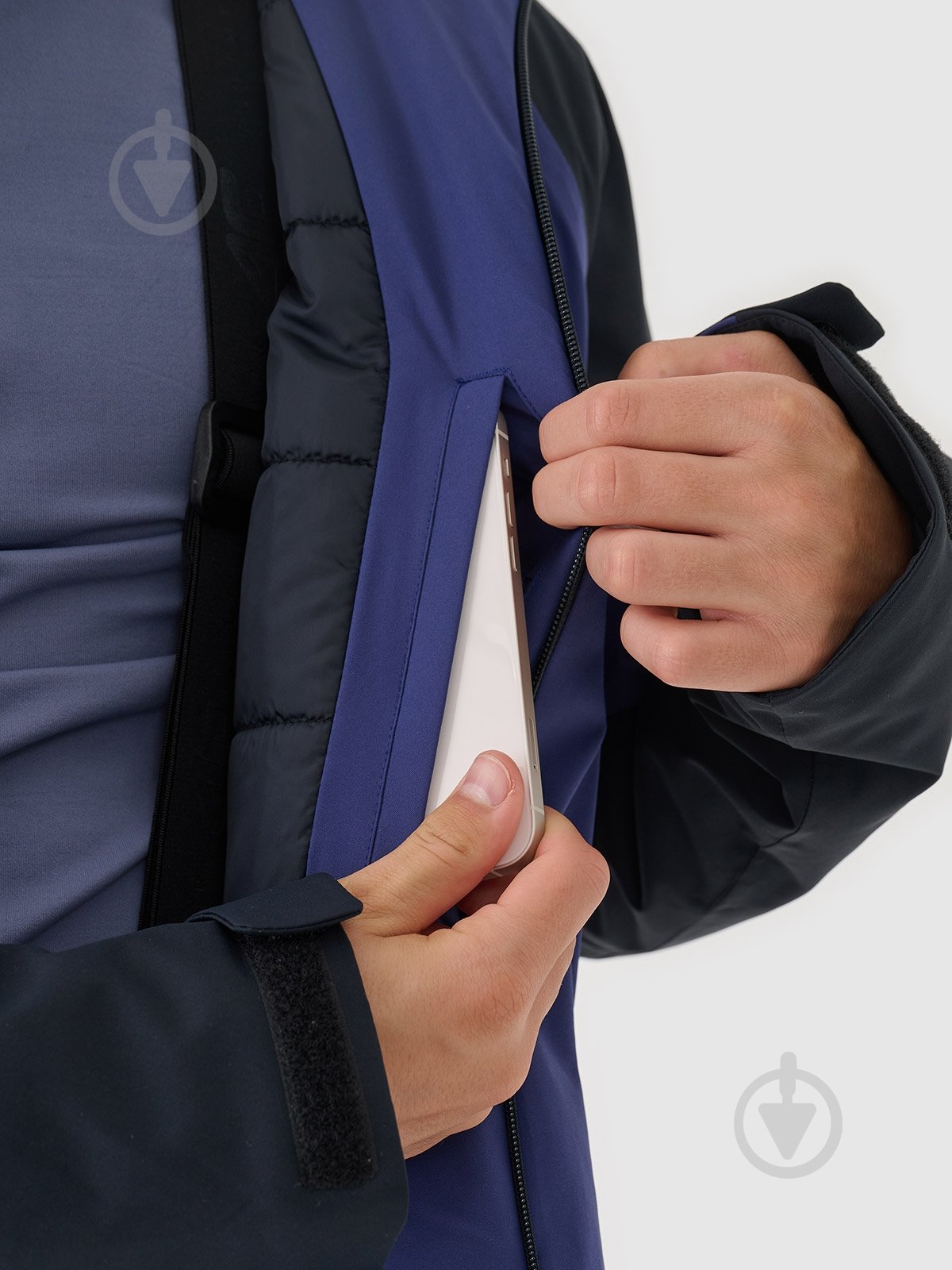 Куртка мужская зимняя 4F TECHNICAL JACKET M577 4FWAW24TTJAM577-31S р.L синяя - фото 14 Куртка мужская зимняя 4F TECHNICAL JACKET M577 4FWAW24TTJAM577-31S р.L синяя - фото 14