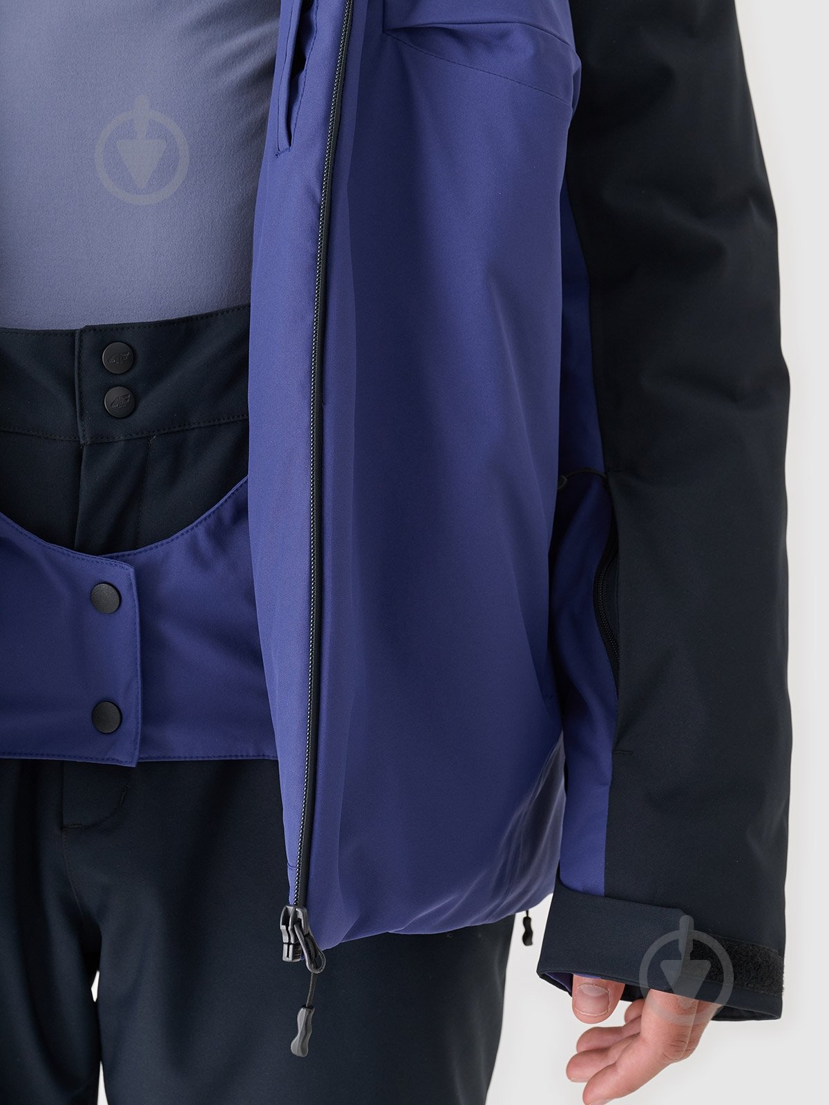 Куртка мужская зимняя 4F TECHNICAL JACKET M577 4FWAW24TTJAM577-31S р.L синяя - фото 6 Куртка мужская зимняя 4F TECHNICAL JACKET M577 4FWAW24TTJAM577-31S р.L синяя - фото 6