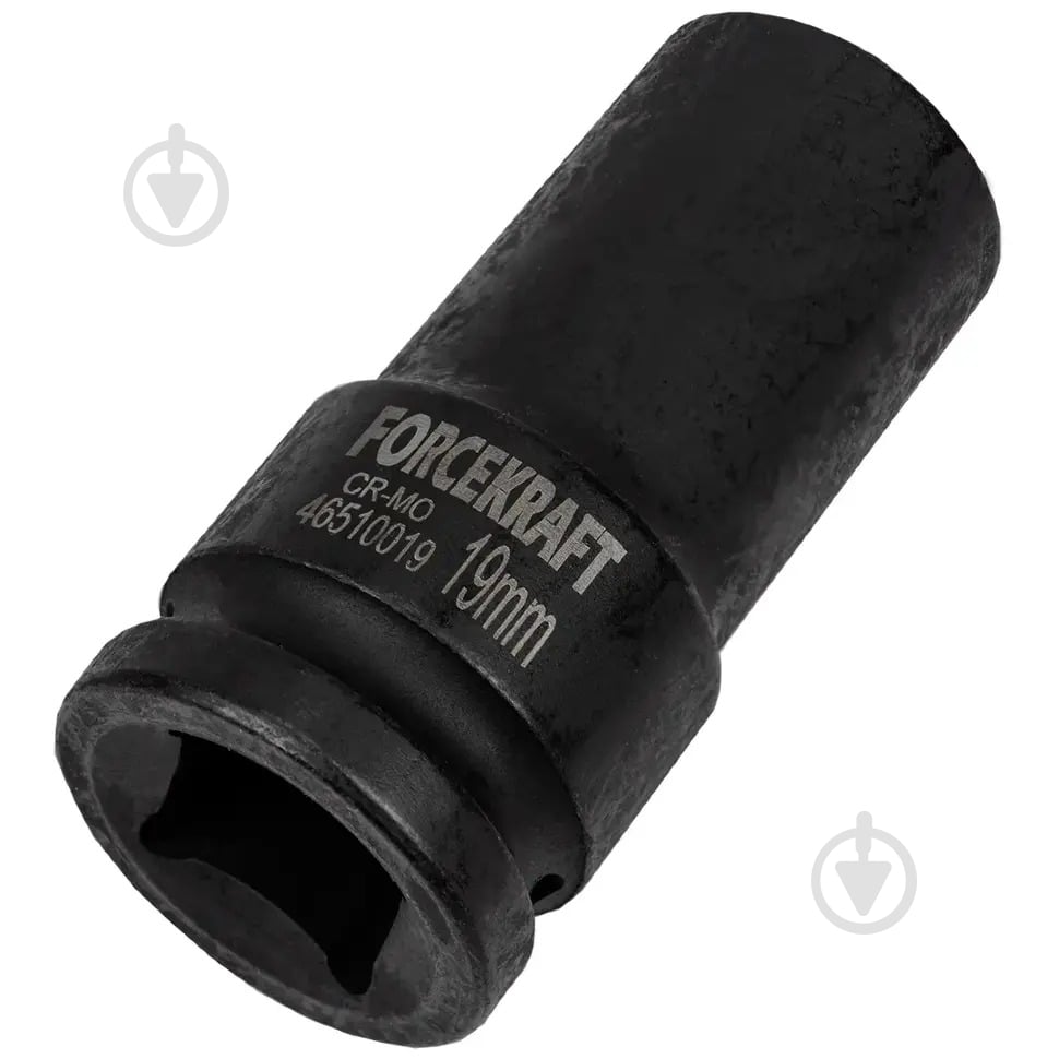 Головка ударна глибока 19 мм (6гр.), 3/4'' Forcekraft 1 шт. FK-46510019 - фото 2