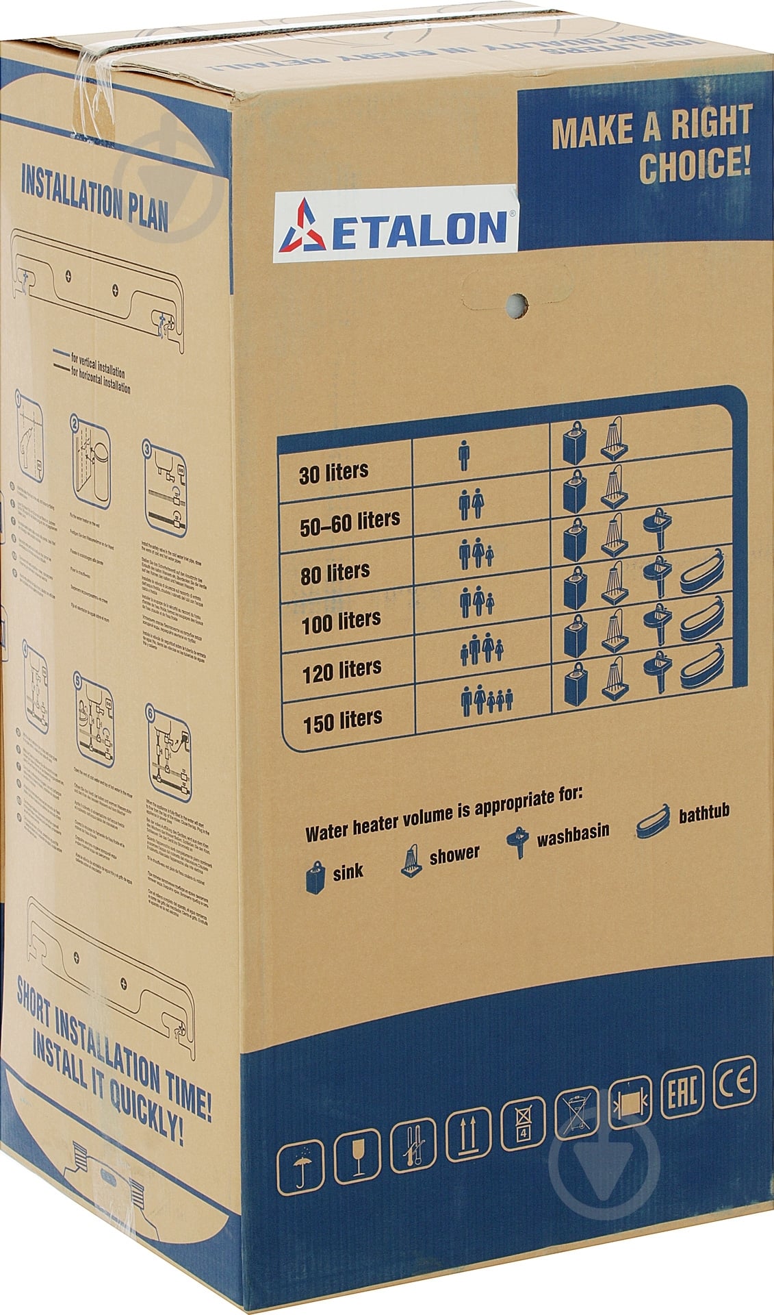 Бойлер Etalon ER 100V - фото 5 Бойлер Etalon ER 100V - фото 5