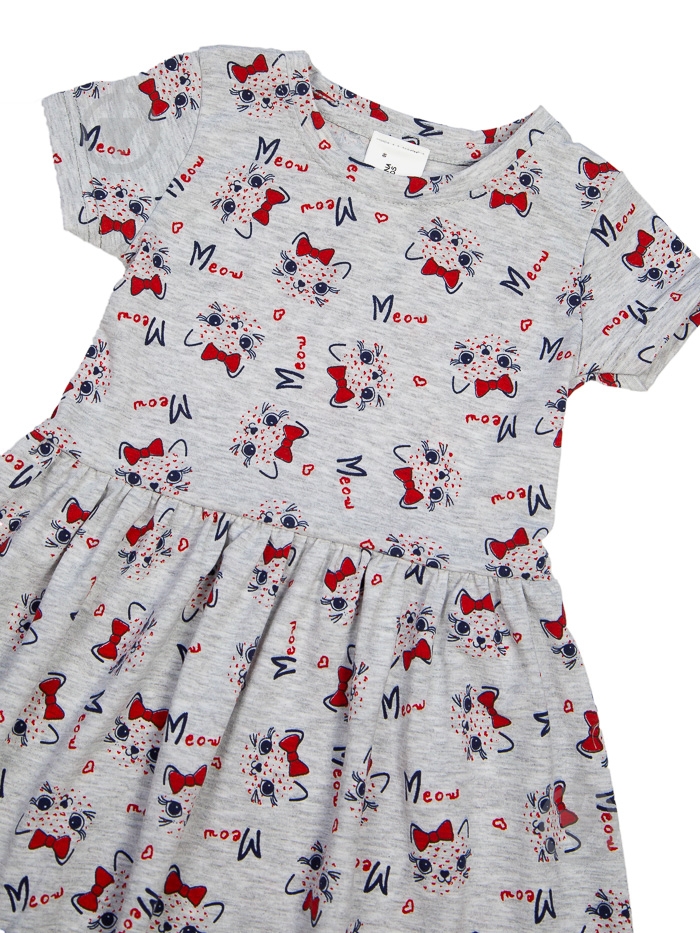 Сукня Luna Kids Киця р.86 сірий - фото 2 Сукня Luna Kids Киця р.86 сірий - фото 2