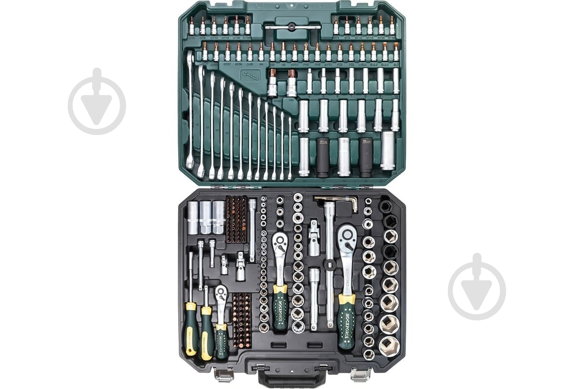 Набор ручного инструмента ROCKFORCE 1/4''3/8''1/2''(6гр, 12гр)(4-32 мм) 216 шт. RF-38841 Premium - фото 2