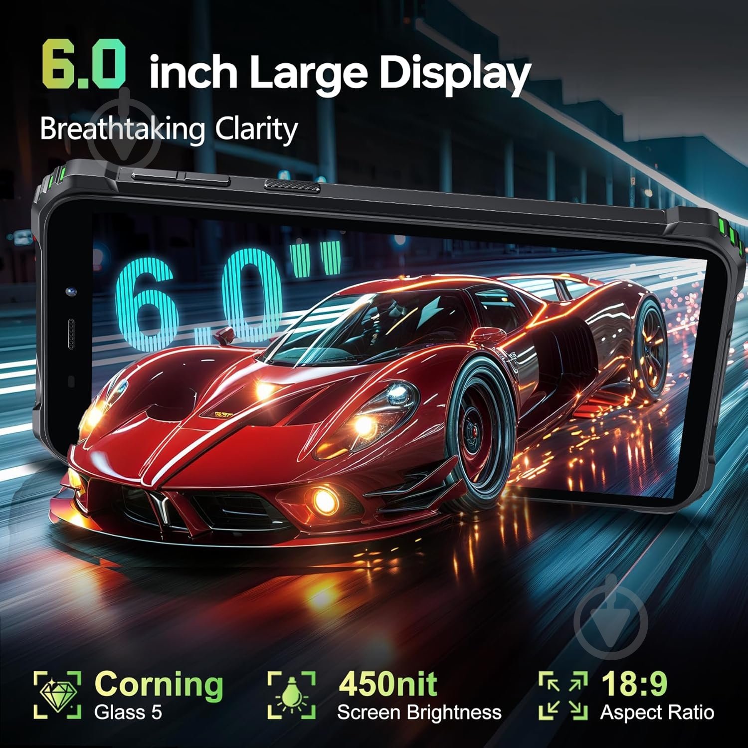 Смартфон Oukitel G3 4/128GB black (G3_BK) - фото 6 Смартфон Oukitel G3 4/128GB black (G3_BK) - фото 6