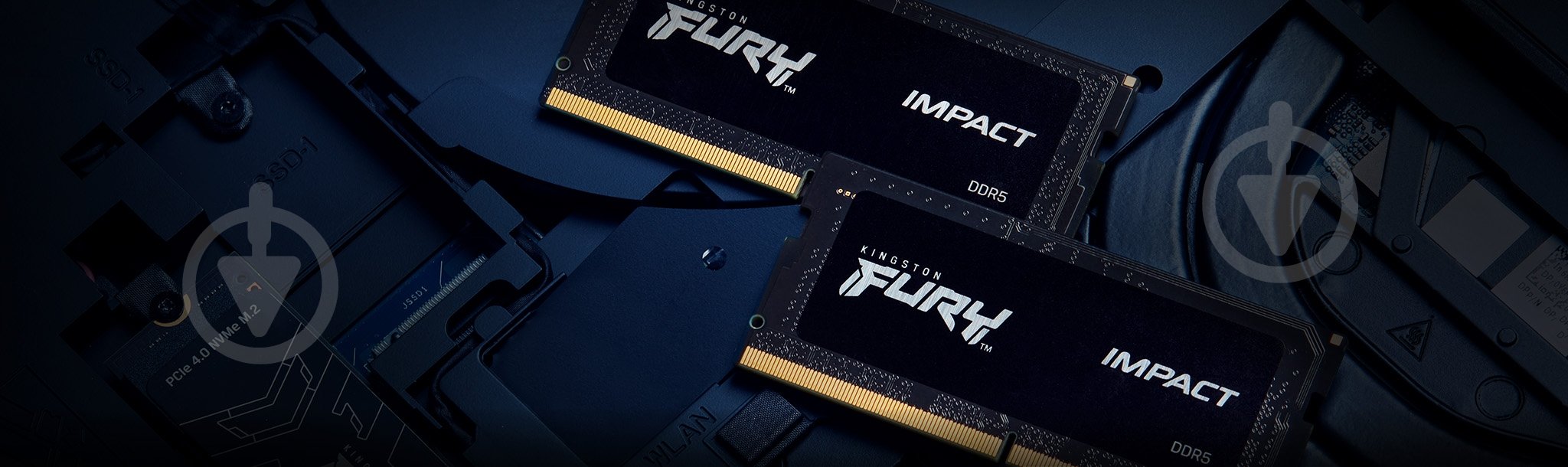 Оперативная память Kingston SODIMM DDR5 32 GB 5600 MHz (KF556S40IB-32) FURY Impact PnP - фото 5 Оперативная память Kingston SODIMM DDR5 32 GB 5600 MHz (KF556S40IB-32) FURY Impact PnP - фото 5