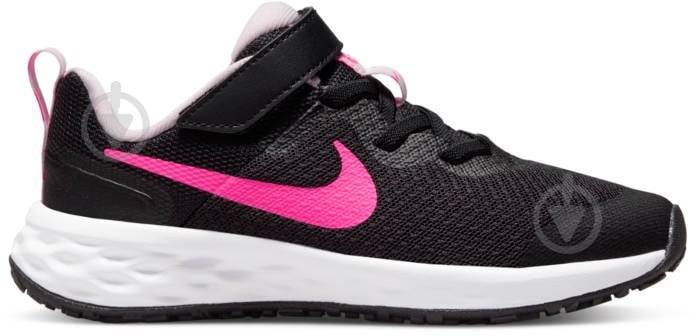 Кроссовки демисезонные Nike REVOLUTION 6 DD1095-007 р.33 черные - фото 1