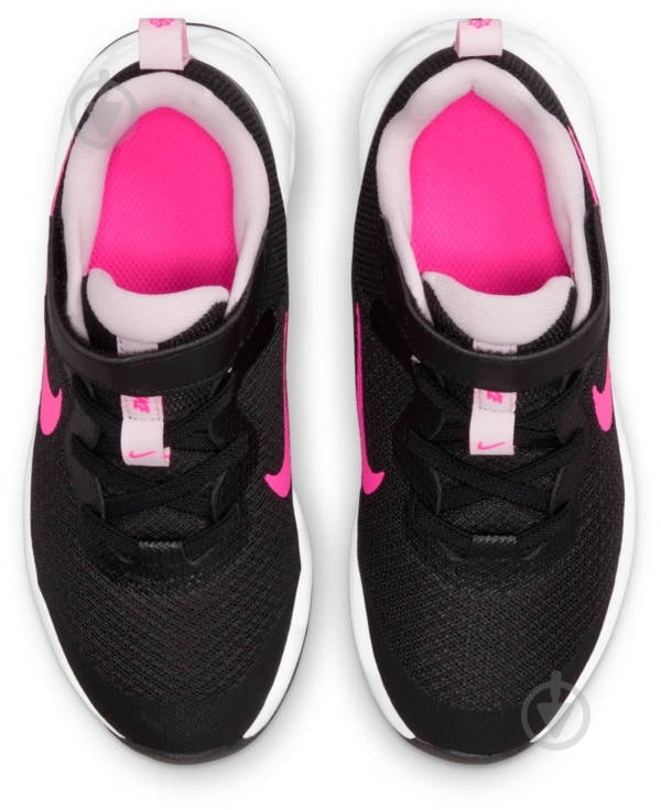 Кроссовки демисезонные Nike REVOLUTION 6 DD1095-007 р.33 черные - фото 5