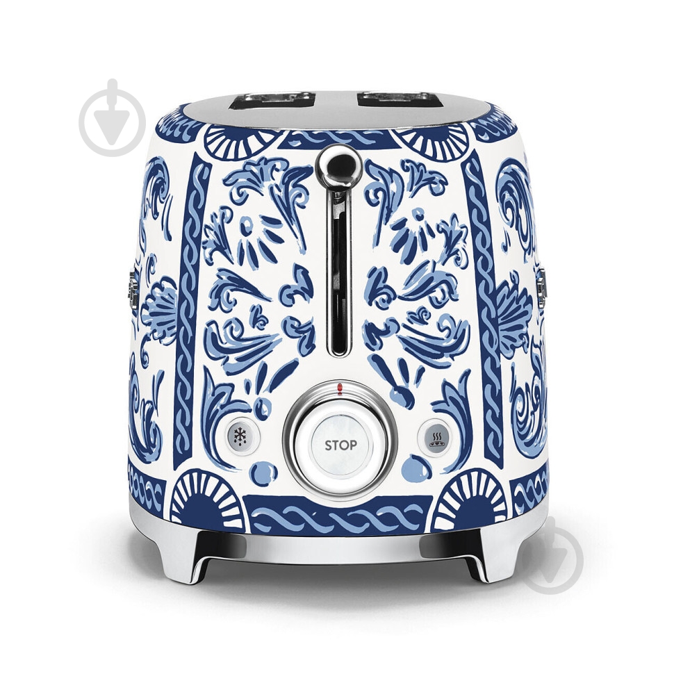 Тостер Smeg TSF01DGBEU Dolce & Gabbana Blu Mediterraneo - фото 5
