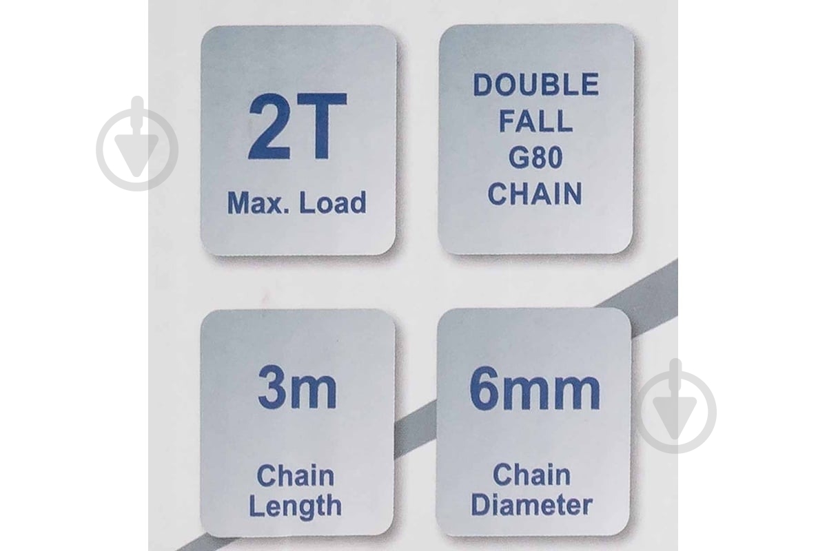 Таль цепная Scheppach 2 т SCH-TRC9020 - фото 3