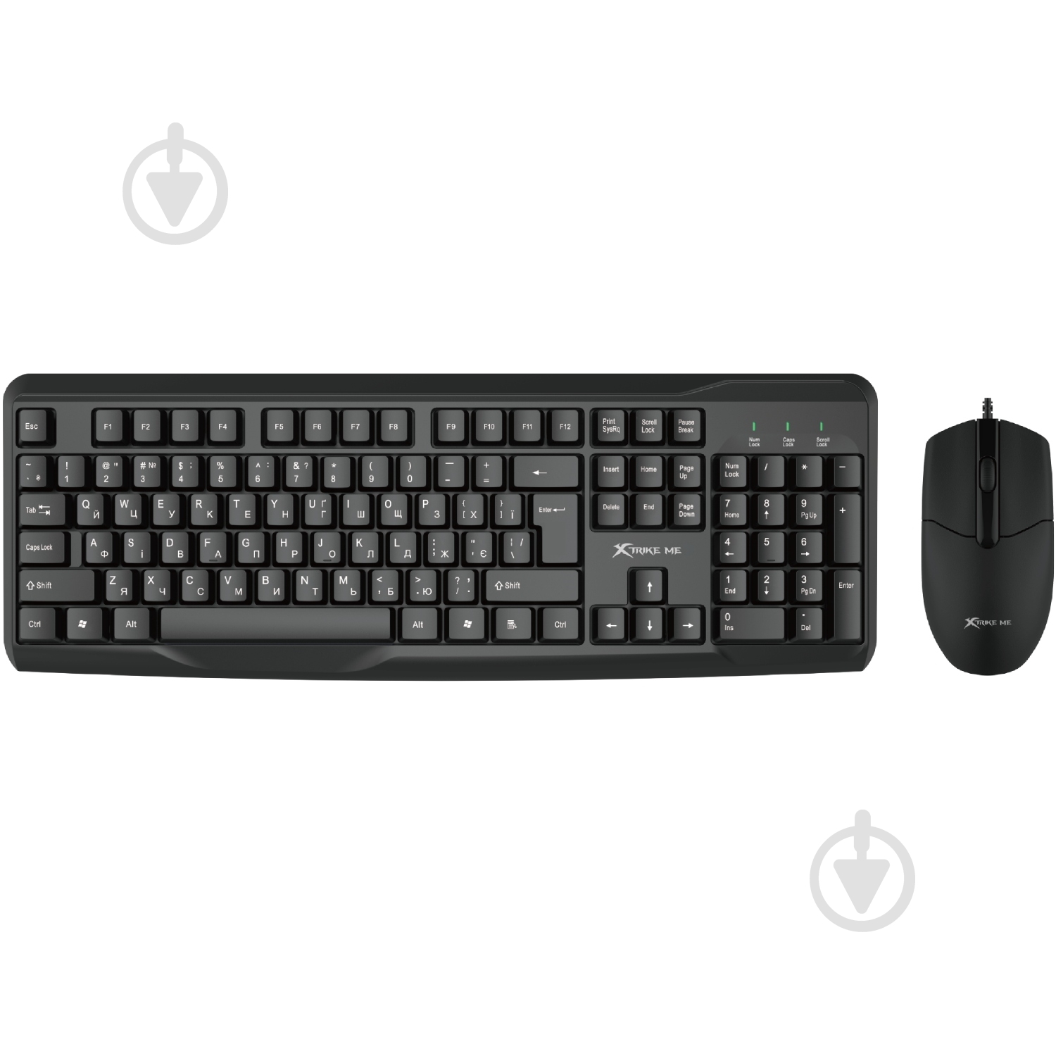 Комплект клавиатура и мышь XTRIKE ME MK-207UA - фото 1 Комплект клавиатура и мышь XTRIKE ME MK-207UA - фото 1