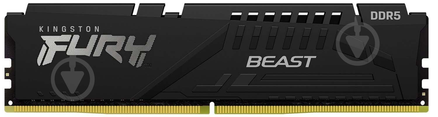 Оперативная память Kingston DDR5 SDRAM 32 GB 5600 MHz (KF556C36BBE-32) FURY Beast Black EXPO - фото 1 Оперативная память Kingston DDR5 SDRAM 32 GB 5600 MHz (KF556C36BBE-32) FURY Beast Black EXPO - фото 1