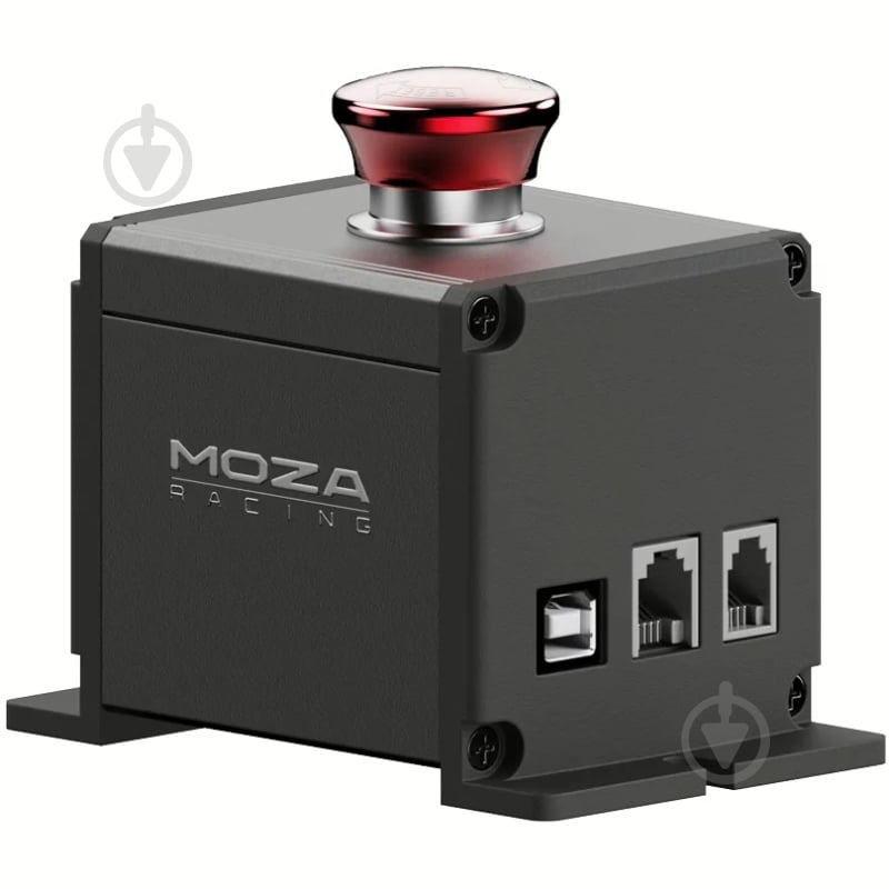 Кнопка аварийного выключения MOZA Racing RS063 black - фото 1