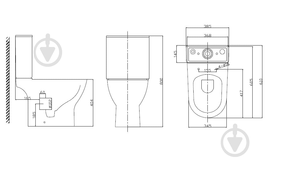 Унитаз-компакт Mixxen ADMIRAL MXMD0691 - фото 2 Унитаз-компакт Mixxen ADMIRAL MXMD0691 - фото 2