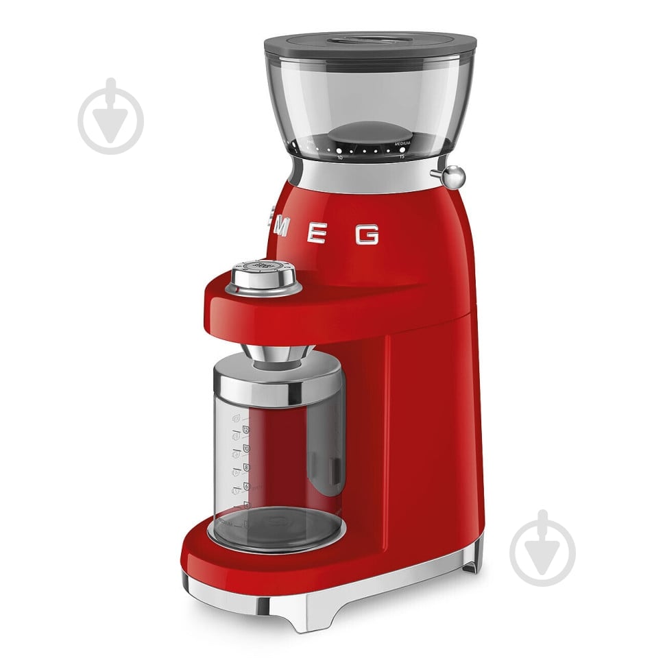 Кофемолка Smeg CGF03RDEU - фото 4 Кофемолка Smeg CGF03RDEU - фото 4