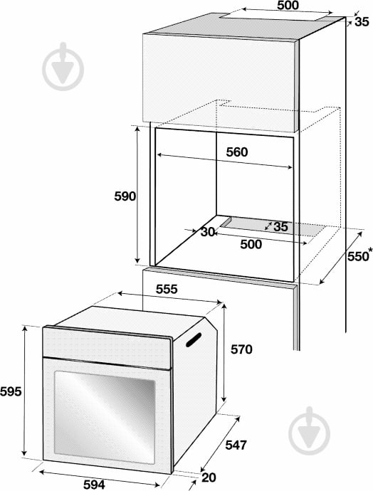Духовой шкаф Beko BIM 22100 X - фото 2