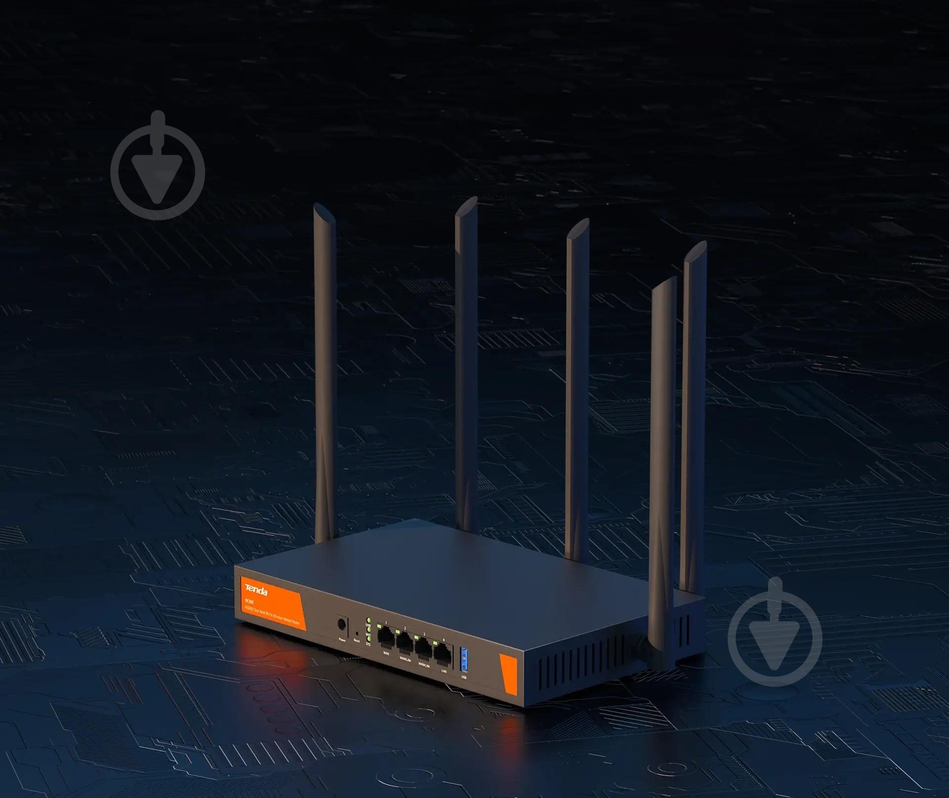 Маршрутизатор TENDA W30E Hotspot AX3000 - фото 5