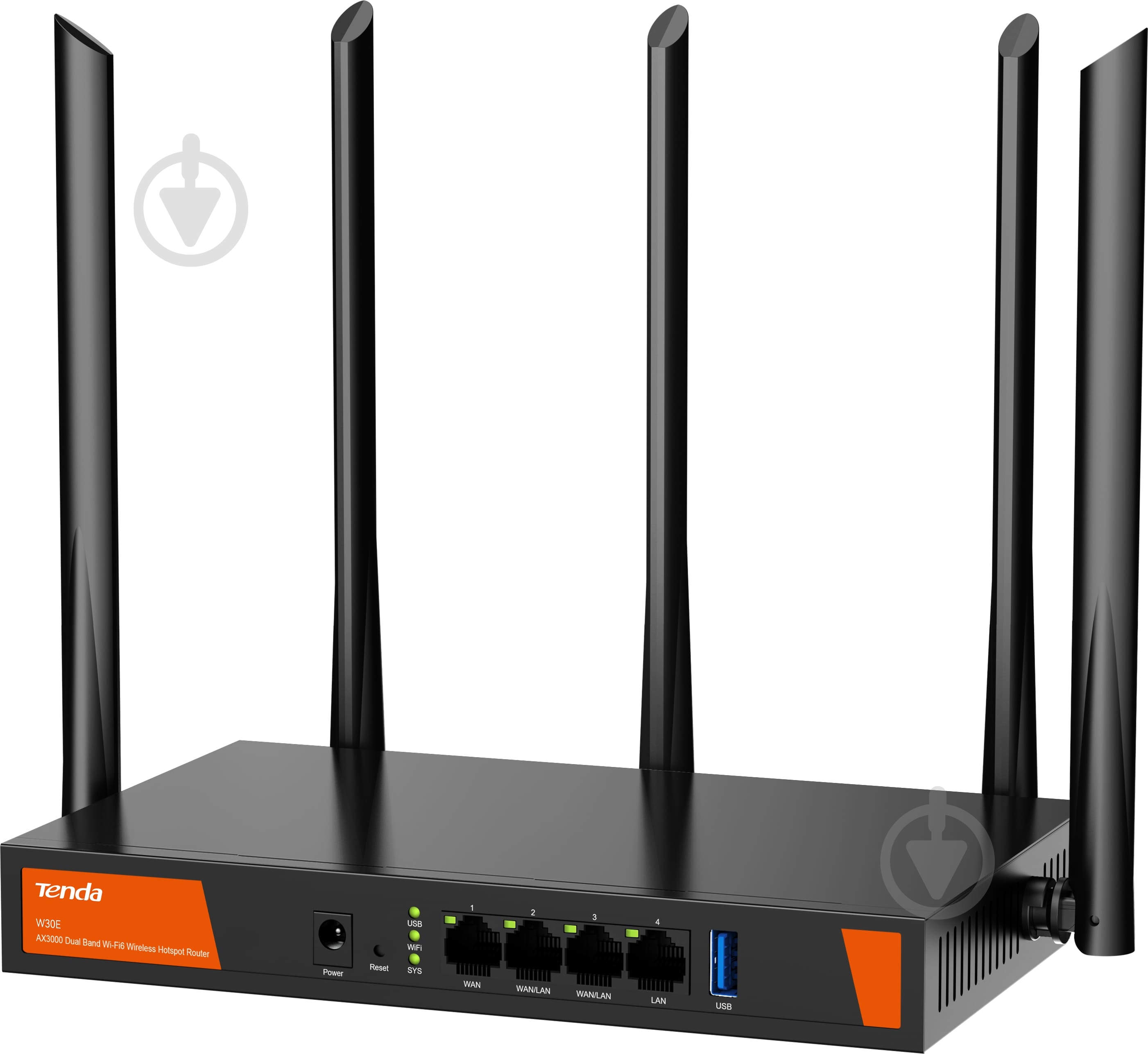 Маршрутизатор TENDA W30E Hotspot AX3000 - фото 3