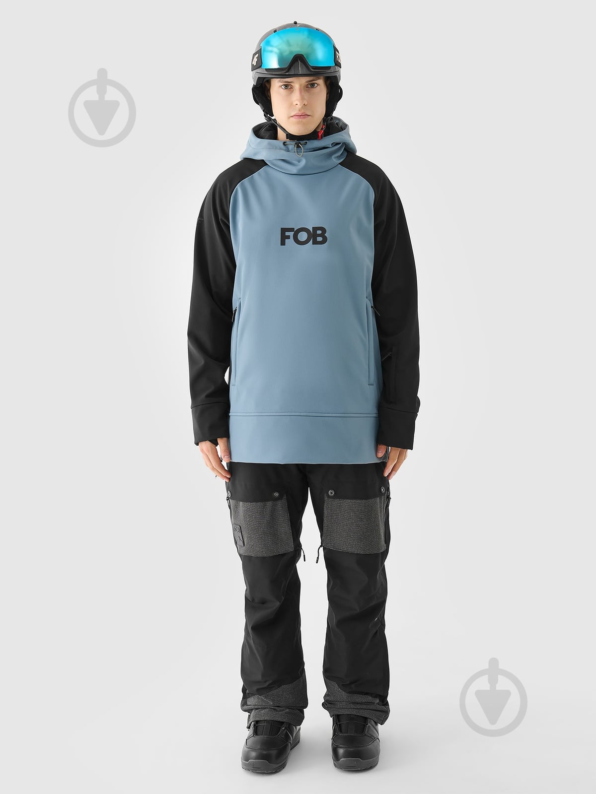 Куртка 4F SOFTSHELL JACKET M255 4FWAW24TSOFM255-32S р.L синій - фото 11