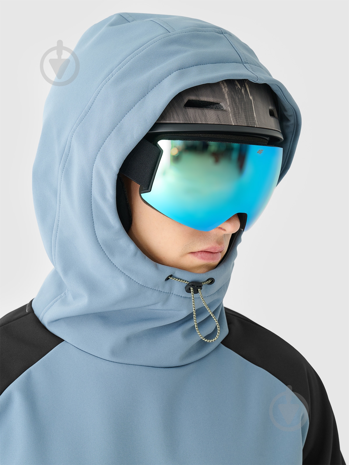 Куртка 4F SOFTSHELL JACKET M255 4FWAW24TSOFM255-32S р.L синій - фото 9