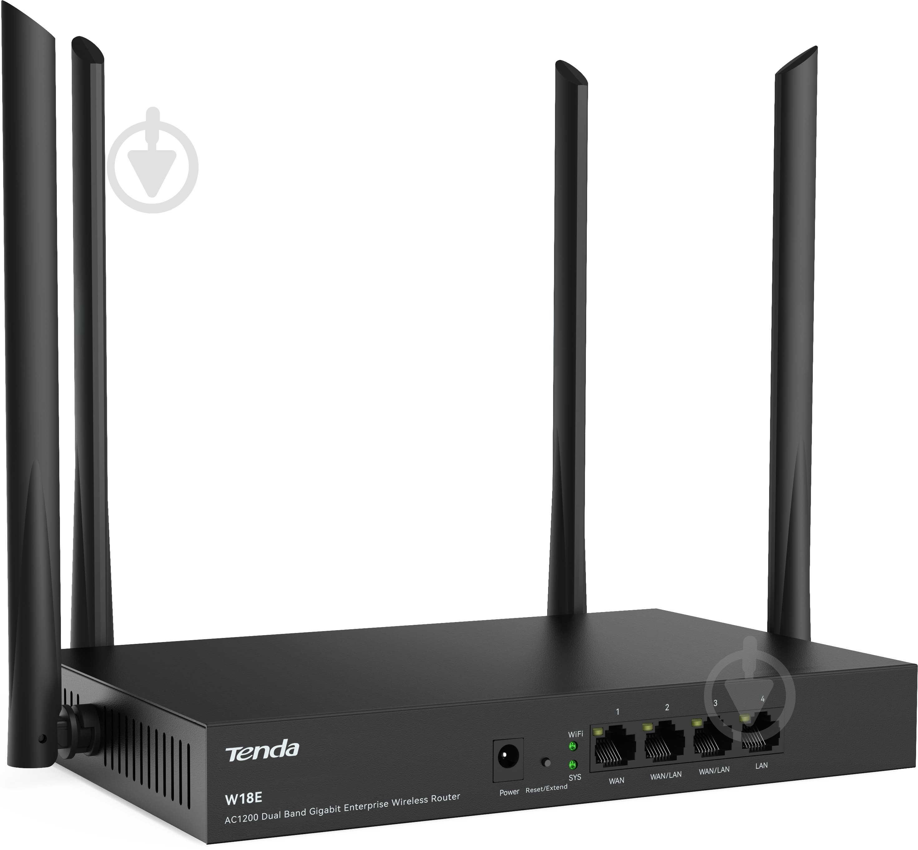 Маршрутизатор TENDA W18e Hotspot AC1200 - фото 2 Маршрутизатор TENDA W18e Hotspot AC1200 - фото 2