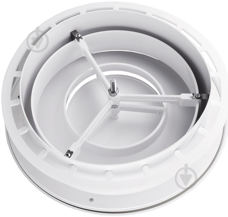 Анемостат Вентс А 200 ВРФ с фланцем пластик белый - фото 2