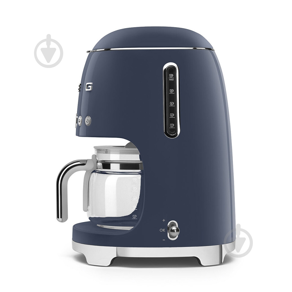Кофемашина капельная Smeg DCF02NBEU темно-синий - фото 6
