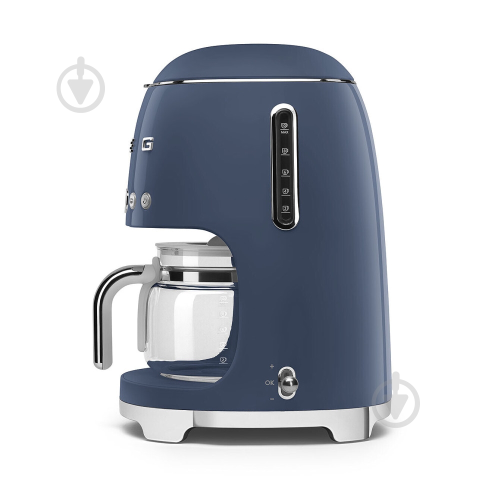 Кофемашина капельная Smeg DCF02NBEU темно-синий - фото 2